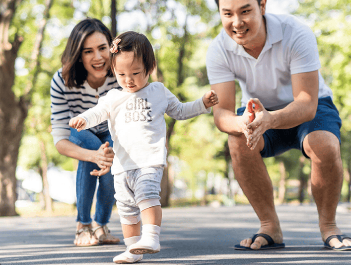 Physical development of child