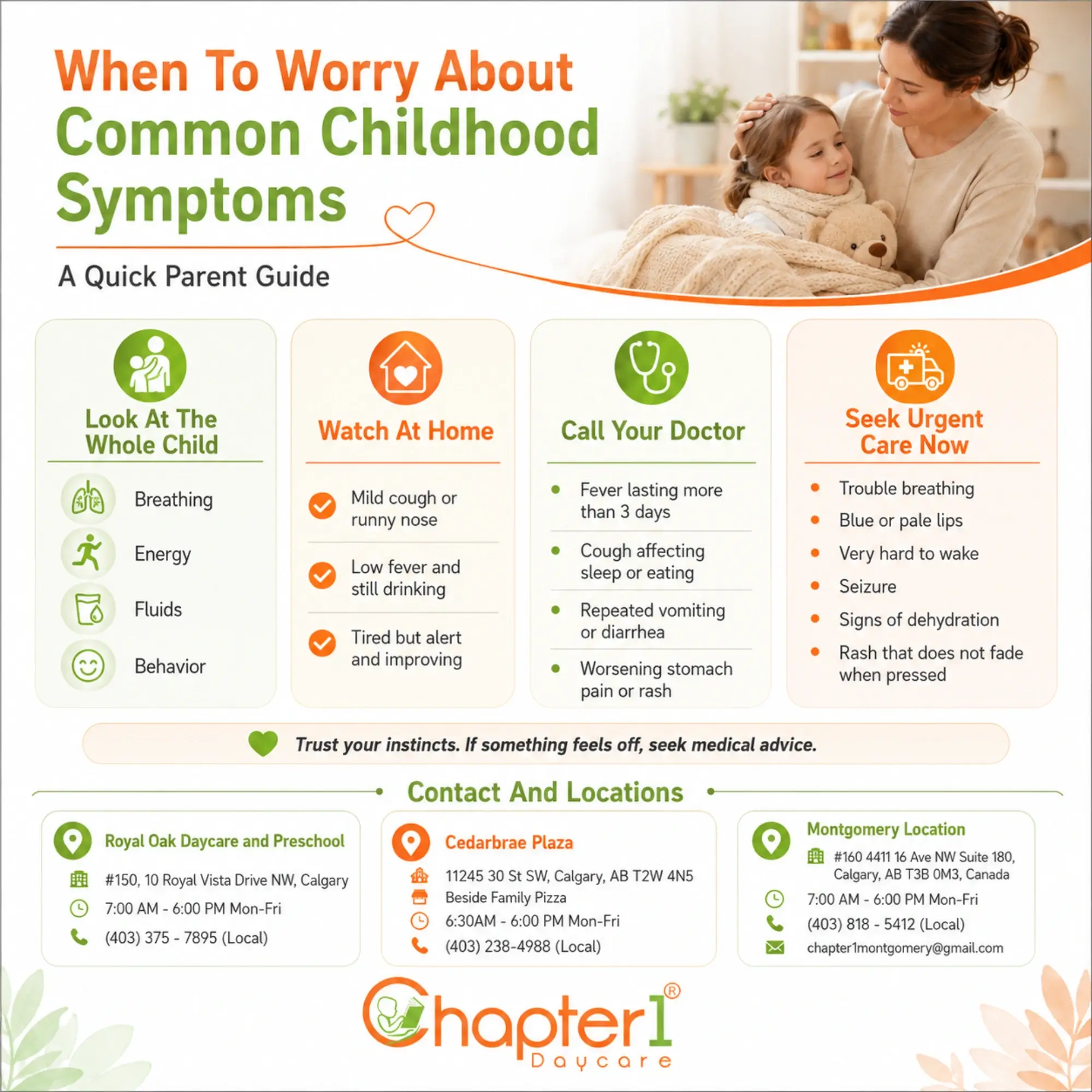 When should a rash worry parents?