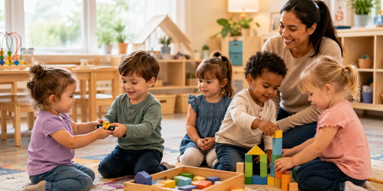 The Social Skills Toddlers Learn in Daycare