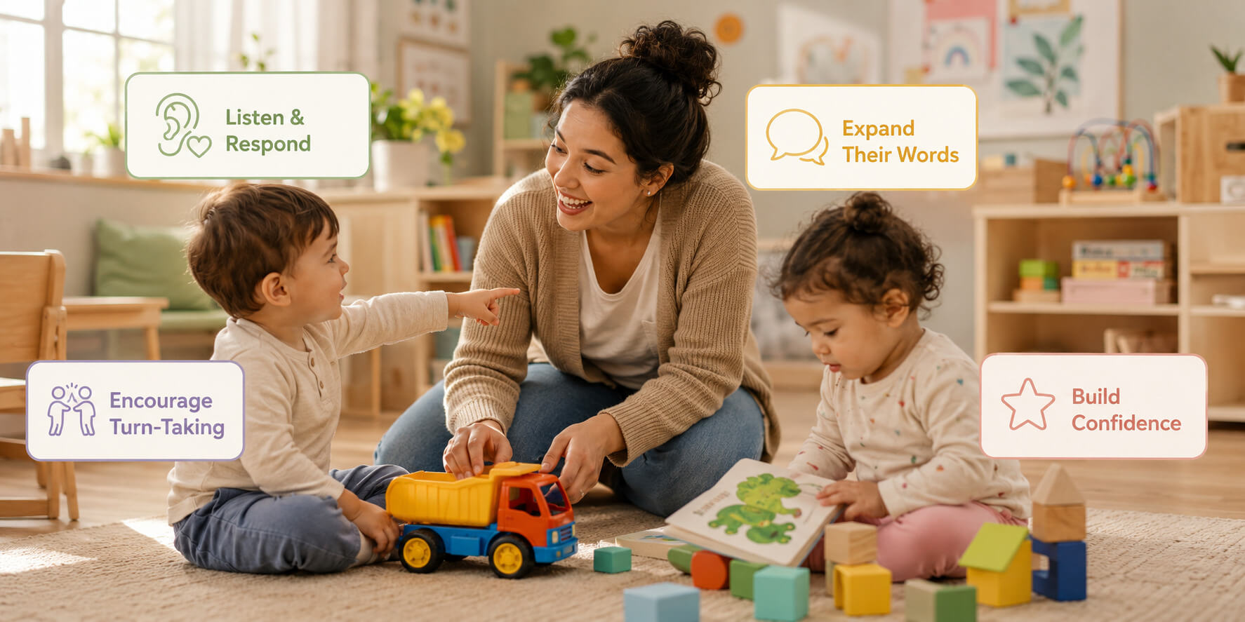 Responsive Educators Help Toddlers Build Stronger Communication Skills