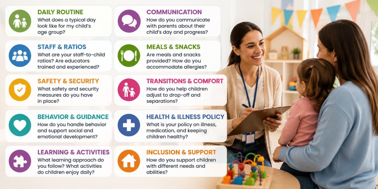 What to Ask on a Daycare Tour