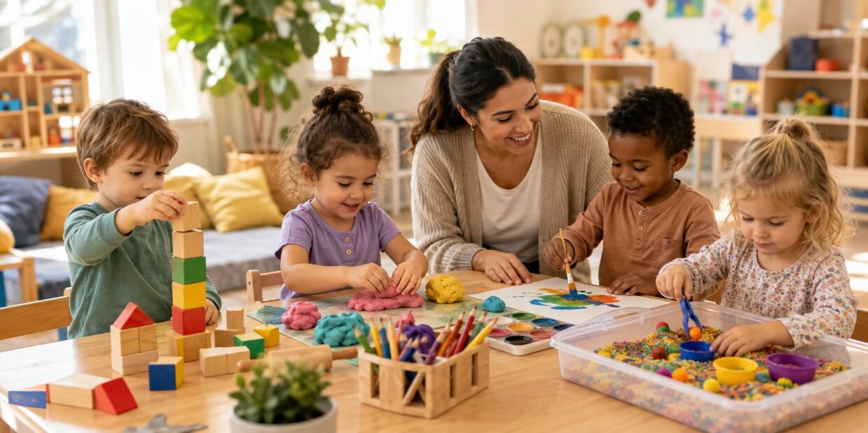 What Hands-On Learning Looks Like In Daycare