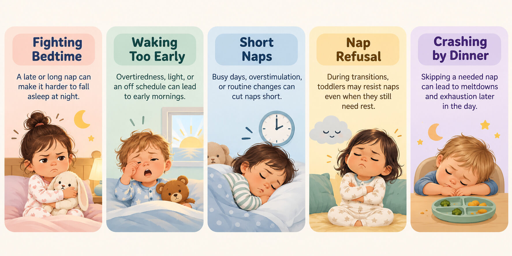 Common Toddler Sleep Schedule Problems